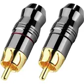 Monacor T-723G RCA-kontakter