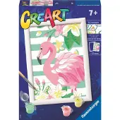 Ravensburger CreArt Målarset - Think Pink - - One Size - Kreativt lekset