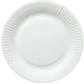 Multi Engångstallrikar Catersource Ø18 cm clay-coated vit, 100 st/fp