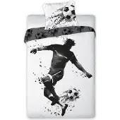 Detexpol Fotbollsspelares sängkläder 140x200 cm – 100% bomull