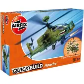 Airfix Apache Helicopter, Helikoptermodell, Monteringssats, Apache, 37 styck, 5 År, Militärflygplan