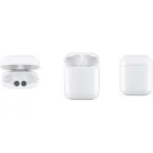 Cyoo - Laddningsfodral - Apple Airpods - - Med kabel eller trådlöst - vit til Gen. 1 & Gen.2