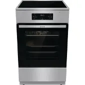 Gorenje 740742, Fristående köksspis, Rostfritt stål, Röra, Silver, Metall, Rostfritt stål, Framsida
