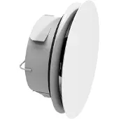 Lindab Airy frontplåt rund AIRYFP-ROUN 100 mm RAL9003