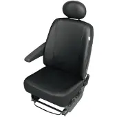 HP Autozubehör 22811 VS1 Stolklädsel 1 st Konstläder Svart Förarsäte
