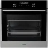 Gorenje Superior BCS747S34X - Ugn - inbyggd - fördjupning - bredd: 56 cm - djup: 55 cm - höjd: 59 cm - med självrengöring - Klass A+ - borstat rostfritt stål