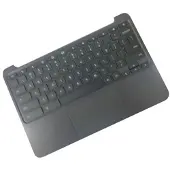 HP 917442-DH1, Underhölje + tangentbord, Nordic, , ChromeBook 11 G5
