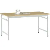 Manuflex BB3025.7035 Arbetsbordmöbel Grå-vit (RAL 7035)
