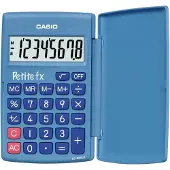 Casio PETITE FX (LC-401LV-BU), Ficka, Grundläggande, 8 siffror, 1 linjer, Batteri, Blå