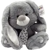 Tulilo Maskot Silver Collection - Grå kanin 20 cm