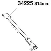 Thule övre krok 314 mm