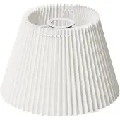 Nielsen Plisséskärm EMMA VILLA vägg/takpendel sidor 18 cm vit