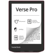Pocketbook Verse PRO - eBook-läsare - Linux 3.10.65 - 16 GB - 6 16 grå nivåer (4-bit) E Ink Carta (1072 x 1448) - pekskärm - Bluetooth, Wi-Fi - röd