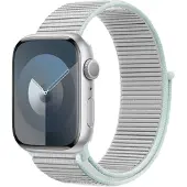Crong CRG-40NLB-PGR, Klockarmband, Apple, Apple Watch 38/40/41 mm, Nylon, Blå