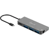Sinox PRO USB C-hubb i aluminium