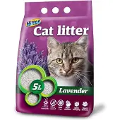 Hilton bentonit lavendel klumpbildande kattsand 5 l