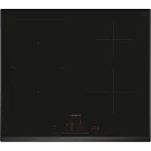 Siemens iQ500 ED65KHSB1E - Induktionshäll - 4 kokplattor - Fördjupning - bredd: 56 cm - djup: 49 cm - U-Facette - svart