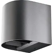 SG ARMATUREN Artes Round grafit 360 lm 3000K utomhuslampa