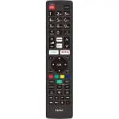 Sinox beslag Sinox SXR1250, TV, RF Trådlös, Tryckknappar, Svart