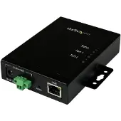 StarTech.com Startech Seriell-till-IP Ethernet-enhetsserver med 2 portar - RS232 - metall och monterbar - Enhetsserver - 2 portar - 100Mb LAN, RS-232 - Växelström 120/230 V/likström 9 - 36 V - i vägg