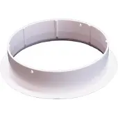 DUKA Ventilation Rörtapp för ventilator S7, Ø100 mm, vit