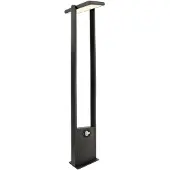 Deko-light 733046 Solar Premium I solcells utomhus pollarlampa LED (RGB) inbyggd LED 1,6 W mörkgrå
