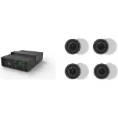 VivoLink - AUDIO Pack - högtalarsystem - 110 Watt - svart, vit