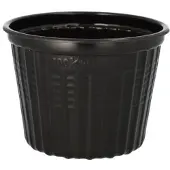 Papstar 25 Mehrweg-Suppenbecher 500 ml, Skål, Rund, Polypropylen, Svart, Monokromatiskt, 25 styck