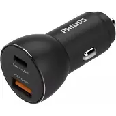 Philips USB snabbladdare för cigarettuttag USB-A+C 36W