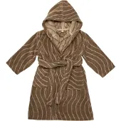Leander badrock stl. 3-4 år Woodland bomull - Mocca