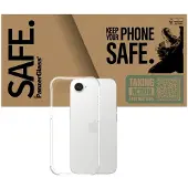 PanzerGlass SAFE. by - Baksidesskydd för mobiltelefon - termoplastisk polyuretan (TPU) - för Apple iPhone 16e
