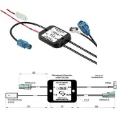 ACV Förstärkare och DAB-splitter 4726.03