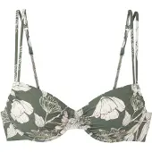 s.Oliver Bikiniöverdel 'LM' beige / grön