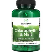 Swanson Health , Chlorophyllin & Mint, 500 Chewable Tablets