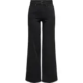 ONLY Jeans svart denim