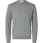 Selected Tröja 'SLHTray' gråmelerad