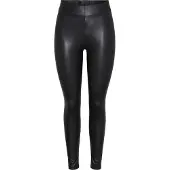 Pieces New Shiny Leggings Svart XS-S Kvinna