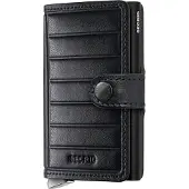 Secrid Miniwallet Emboss Lines Läderplånbok