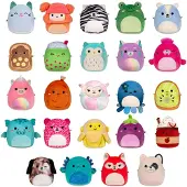 Squishmallows JAS SQMM 6 cm blindlock plush W4