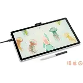 Wacom One 14 - Digitaliserare med LCD-bildskärm - 30.9 x 17.4 cm - elektromagnetisk - kabelansluten - USB-C