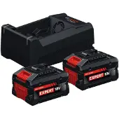Bosch Tillbehörsset 1600A0373P; 18 V; 2x5,5 Ah batt.