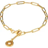Lumoava Charm förgylld berlockarmband L63253500000