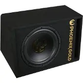 Phoenix Games Phoenix Gold 12 aktiv subwoofer m. kablar & fjärrkontroll