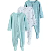 Next Pyjamas aqua / cyanblå / ljusblå / vit