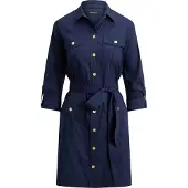 Ralph Lauren Skjortklänning marinblå
