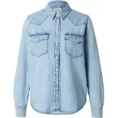 Levi's Blus 'The Ultimate Western Shirt' ljusblå