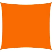 vidaXL Solsegel oxfordtyg fyrkantigt 5x5 m orange