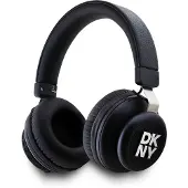 DKNY Metalllogotyp Svarta Bluetooth On-Ear Hörlurar