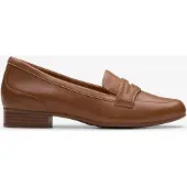 Clarks Juliet Topp Tan Läder Skor