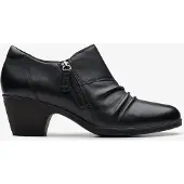 Clarks Emily2 Braley Svarta Läder Skor